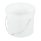 Vestil 2 Gal Open Head Pail with Steel Handle, White PAIL-2-PWS - alternate 2